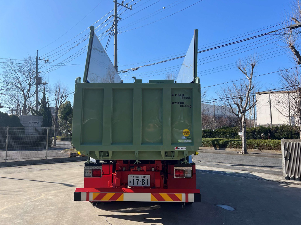 天蓋付荷車